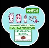 AnimaNaturalis en el I Urban Vegan Festival: ¡participa con nosotros!