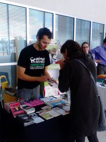 AnimaNaturalis participa en la 1ª Jornada de la Paz en Cádiz