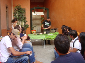 ¡Promoviendo el vegetarianismo en Aguascalientes y San Luis Potosí!