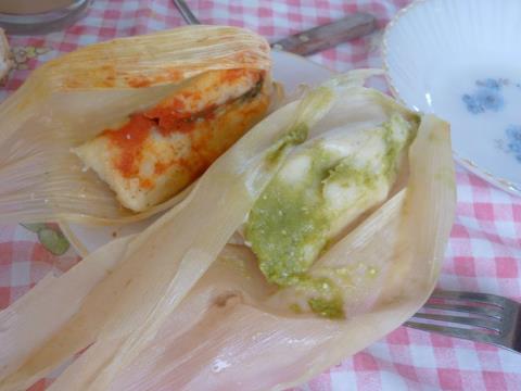 Tamales veganos 