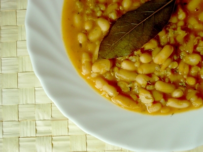 Habichuelas con arroz