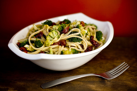 Pasta al limón con brócoli 