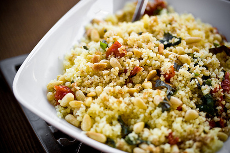 Cuscús con tomates secos 