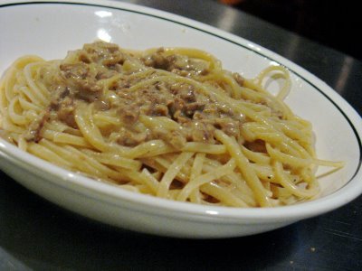 Pasta a la carbonara