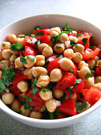 Ensalada de garbanzos