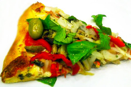 Pizza vegetariana