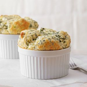 Soufflé de espinaca con tofu