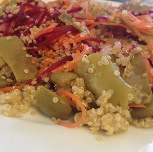 Quinoa con verduras