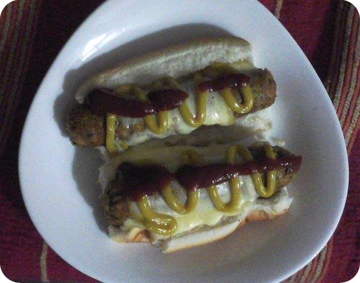 Hot dogs de soja