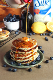 Pancakes de arandanos   