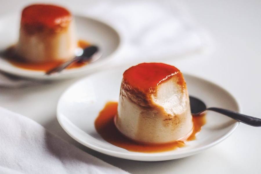 Flan de coco y vainilla: para conquistar corazones