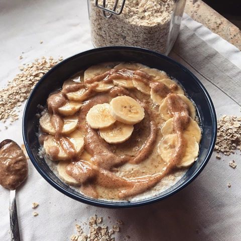 Porridge de avena